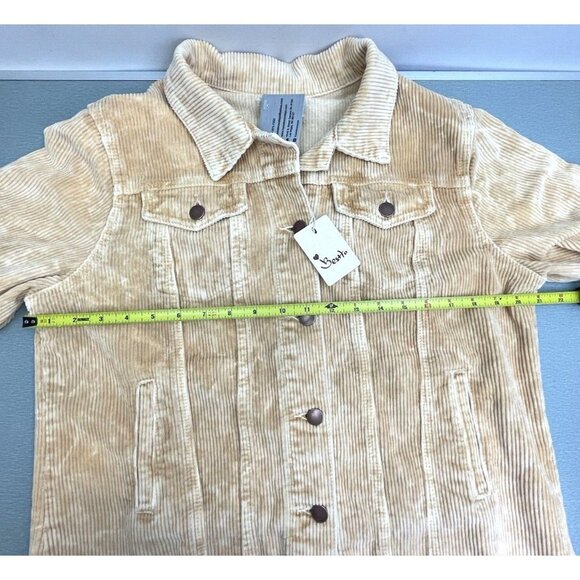BESTTO Corduroy Jacket Women’s Medium Cropped Size Medium - Picture 12 of 15